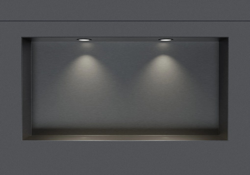 Półka wnękowa ze stali nierdzewnej NT306010X