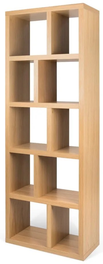 Regał w dekorze dębu 70x198 cm Berlin – TemaHome