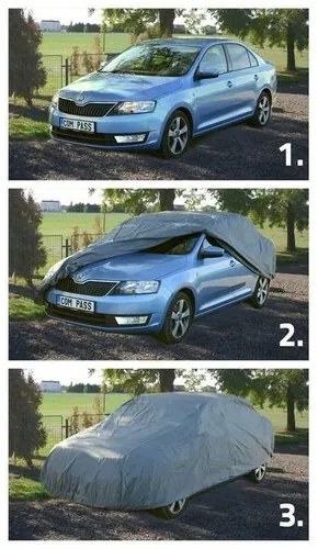 Compass Plandeka ochronna FULL SUV-VAN 100% WATERPROOF, 515 x 195 x 142 cm