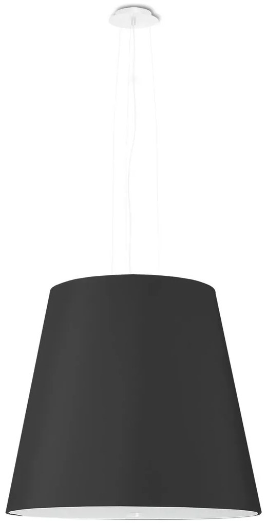 Żyrandol GENEVE 50 czarny SOLLUX  LIGHTING