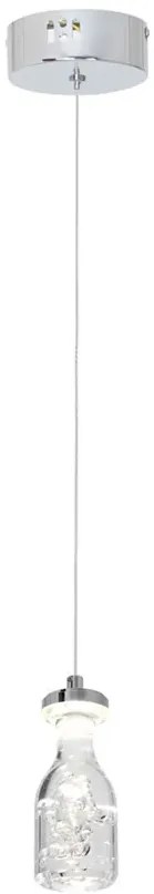Nowoczesna lampa wisząca w kształcie butelki - 3X N59 W7-G28