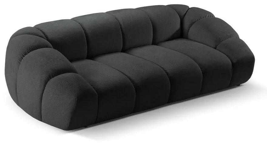 Czarna sofa 254 cm Diana – Micadoni