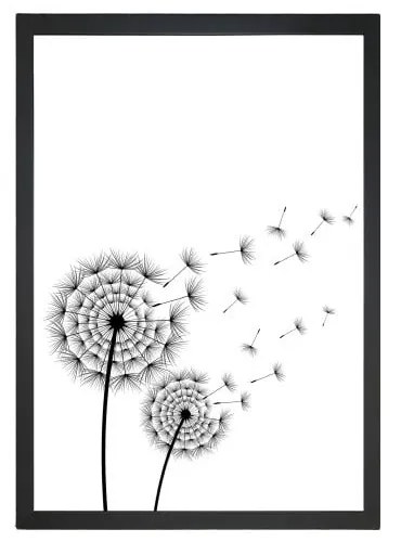 Obraz 23x28 cm Blowing Dandelion – Vavien Artwork