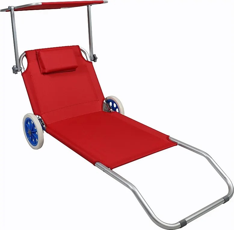 Odchylany dach kół krzesełkowych Sun Lounger