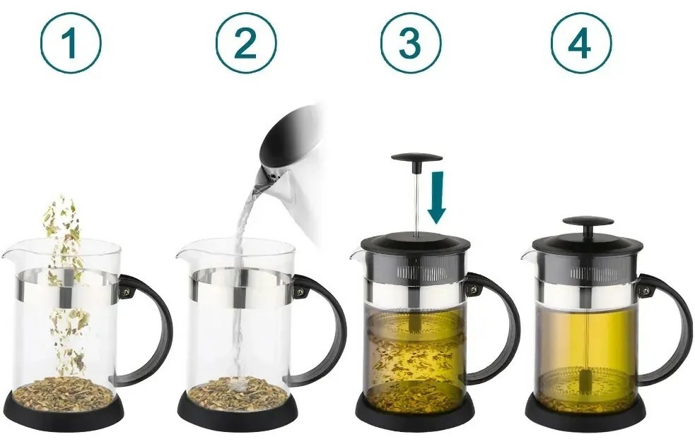 Altom French press do kawy i herbaty 800 ml, 800 ml