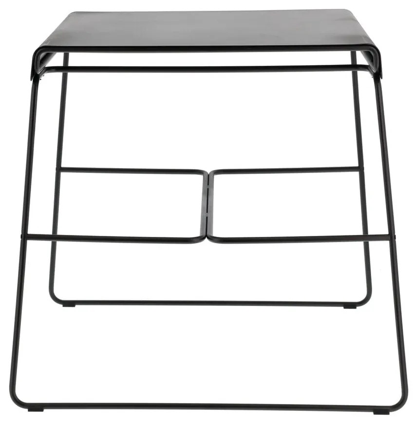 Czarny metalowy stół 58x75 cm A-Café – Zone