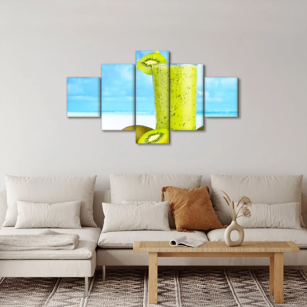 Zdjęcie - smoothie z kiwi (125x70 cm)