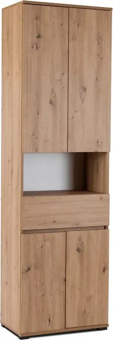 Szafa Słupek MODENA 60 cm Dąb Artisan Do Przedpokoju
