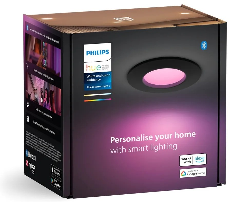 Inteligentna lampa LED wpuszczana w sufit 8 W Slim – Philips Hue