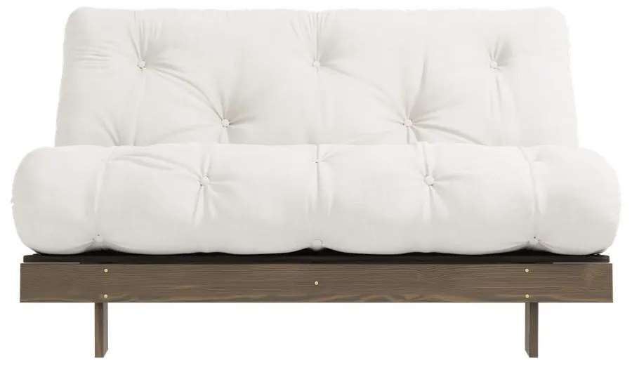 Biała rozkładana sofa 140 cm Roots – Karup Design