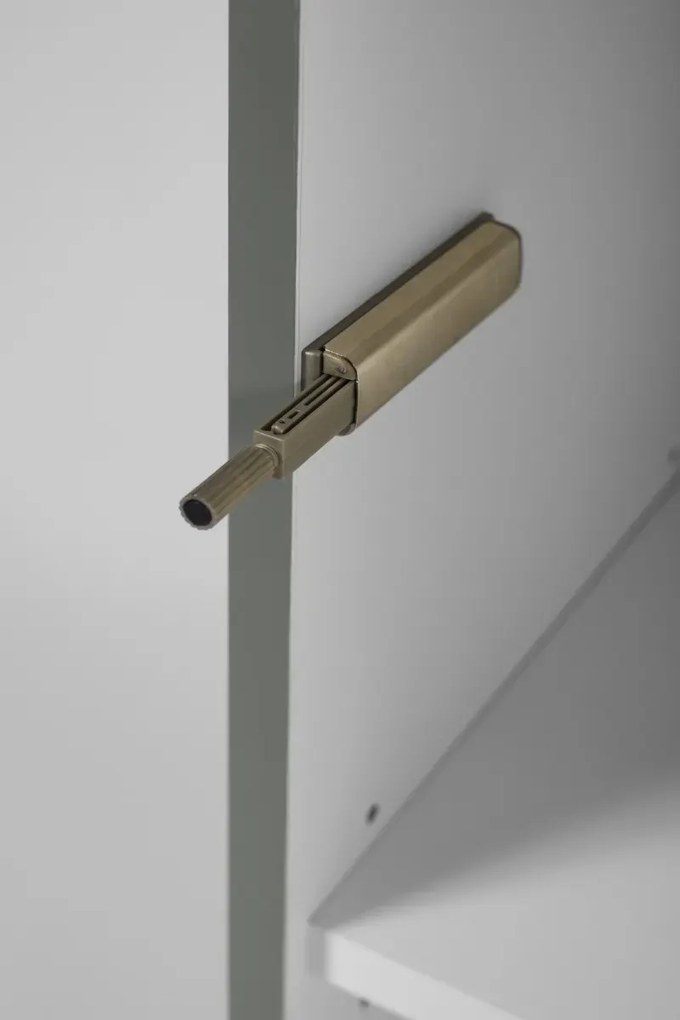 Szafka łazienkowa LOV 33 cm szaro-zielony półmat wysoka KROFAM