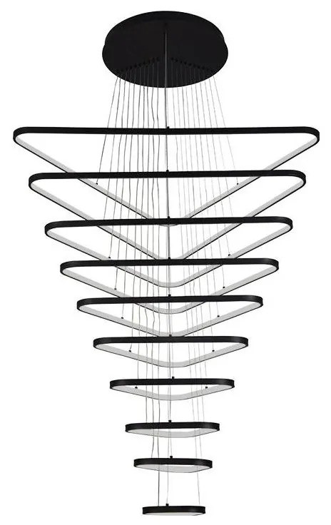 LED Żyrandol ściemnialny na lince LED/385W/230V 3000-6500K + zdalne sterowanie
