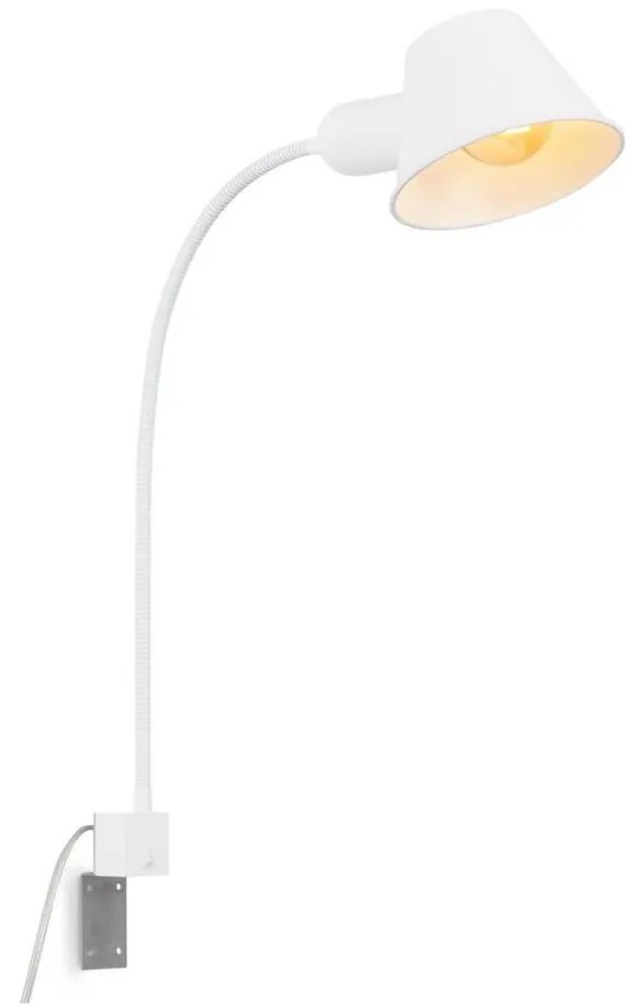 Briloner 2079-016 - Elastyczna lampa naścienna 1xE27/10W/230V biały