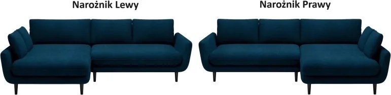 Narożnik SOLANO funkcja spania pojemnik poduszki WERSAL