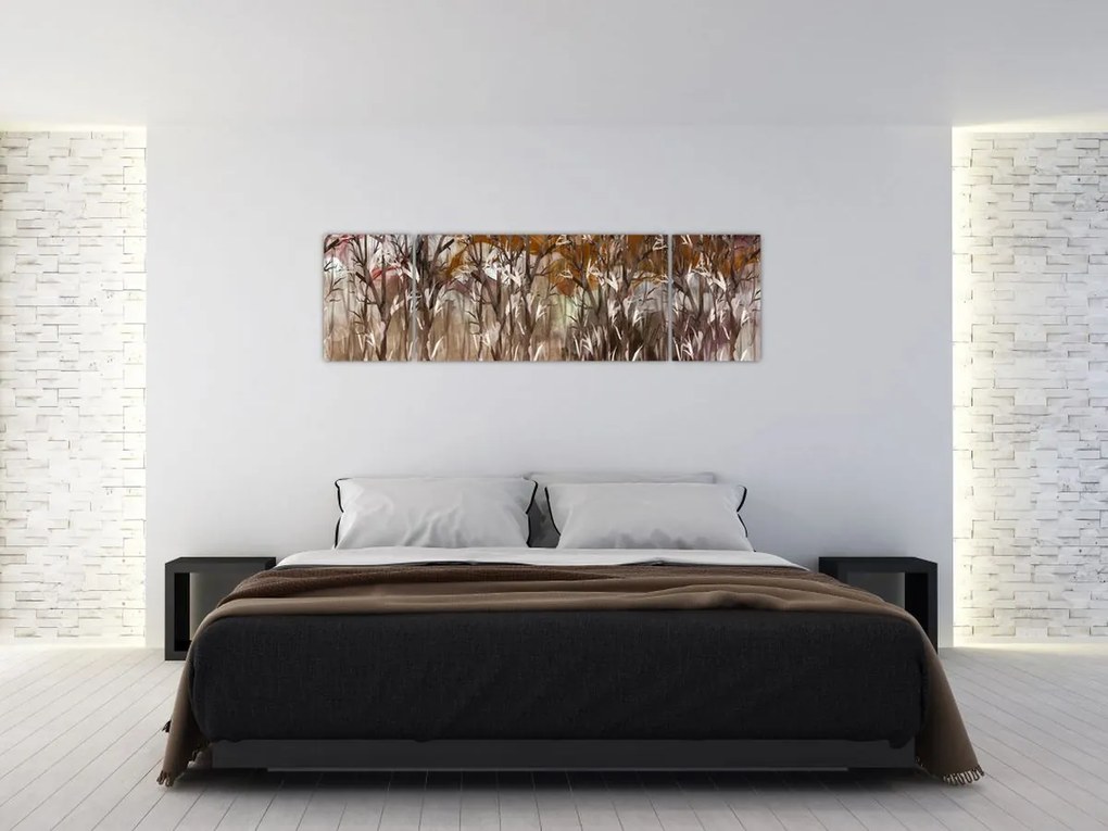 Obraz - Drzewa (170x50 cm)