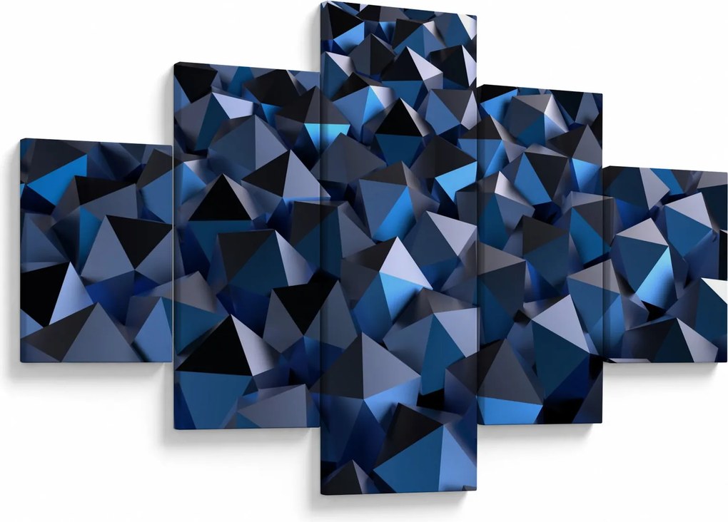 Obraz abstrakcji (125x70 cm)