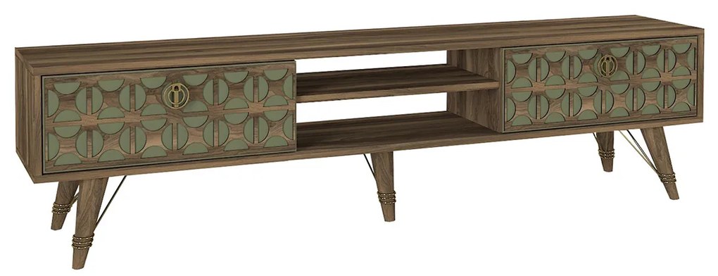 Stolik pod telewizor Valente Walnut