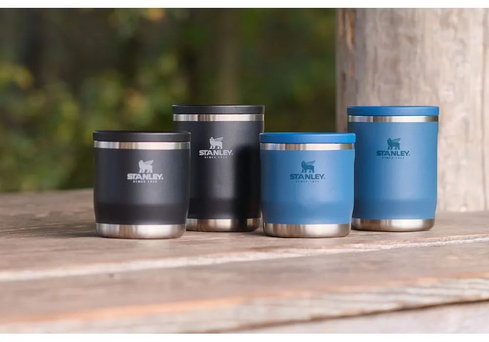 Czarny termos na jedzenie ze stali nierdzewnej 530 ml Adventure To-Go Black – Stanley