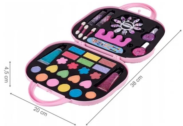 Woopie art&fun zestaw do makijażu w torebce kosmetyczka