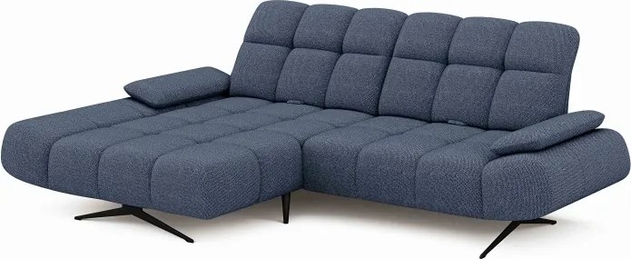 Elegancki narożnik MORENO S z funkcją w tkaninie ARAGON 79 WERSAL