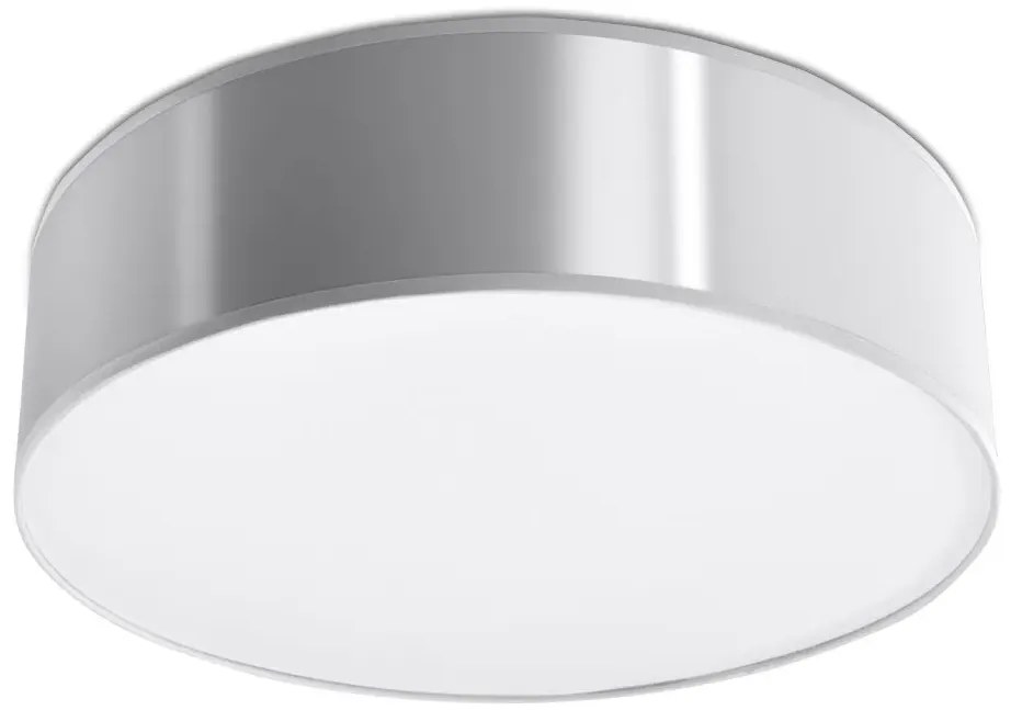 Okrągły plafon LED E778-Vati - szary