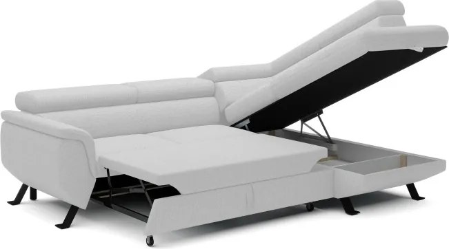 Narożnik RAVEN L z funkcją spania WERSAL