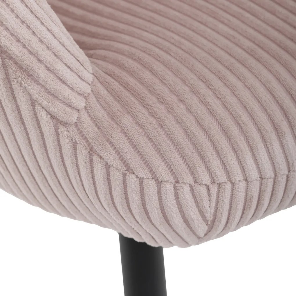 Fotel relaksacyjny z podnóżkiem L7285 PINK6,różowy