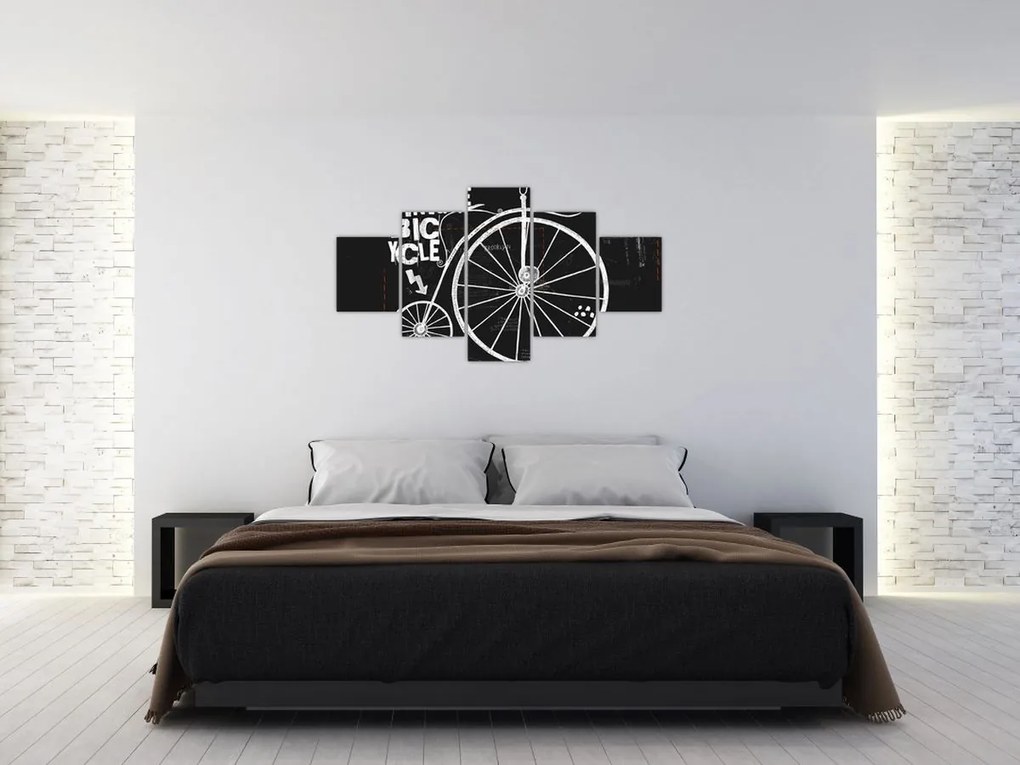Obraz - Welocyped (125x70 cm)