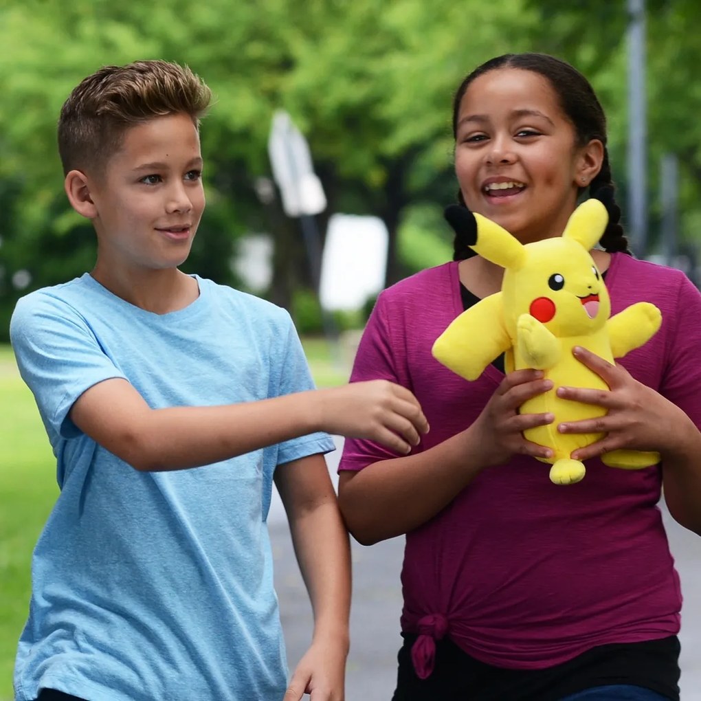 Interaktywny pluszowy Pokémon Pikachu, 30 cm