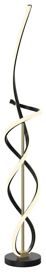 Wofi 3134-104 - LED Lampa podłogowa ściemnialna INDIGO LED/31W/230V czarna/złota