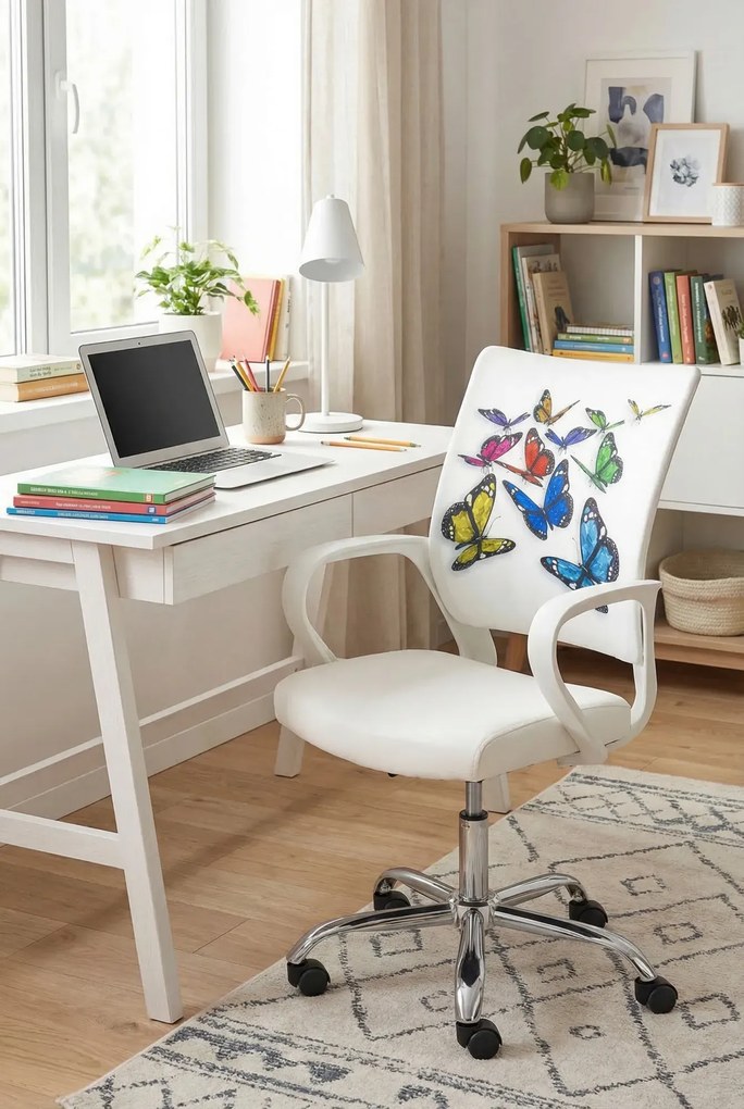 Obrotowy fotel młodzieżowy do biurka R7-L97