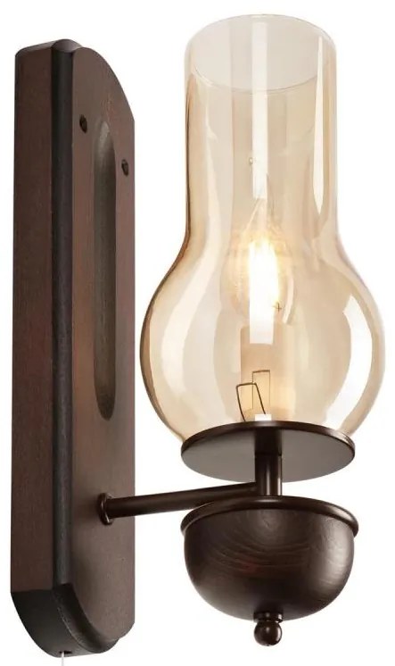 Brilagi - LED Kinkiet COTTAGE 1xE14/40W/230V buk/brązowy