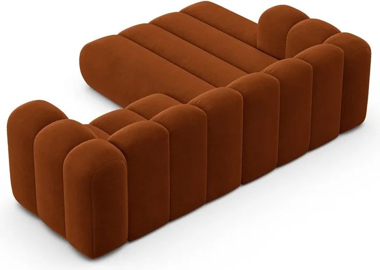 Pomarańczowy narożnik (lewostronny) Lupine – Micadoni Home