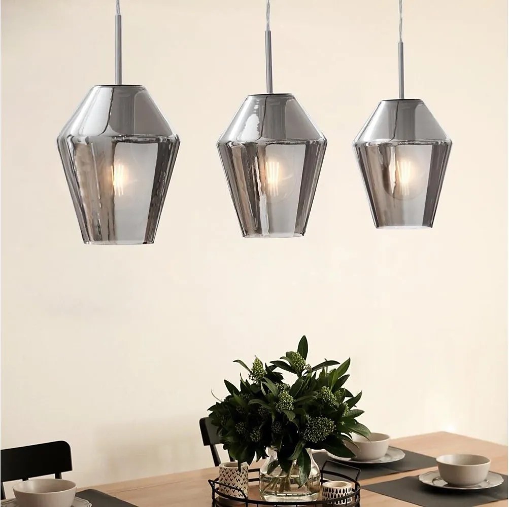Eglo 96774 - Lampa wisząca na lince MURMILLO 3xE27/28W/230V