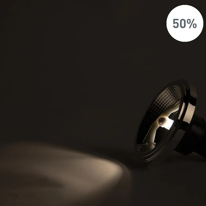 Zestaw 5 żarówek LED GU10 ściemnialnych AR111 11W 810lm 2700K