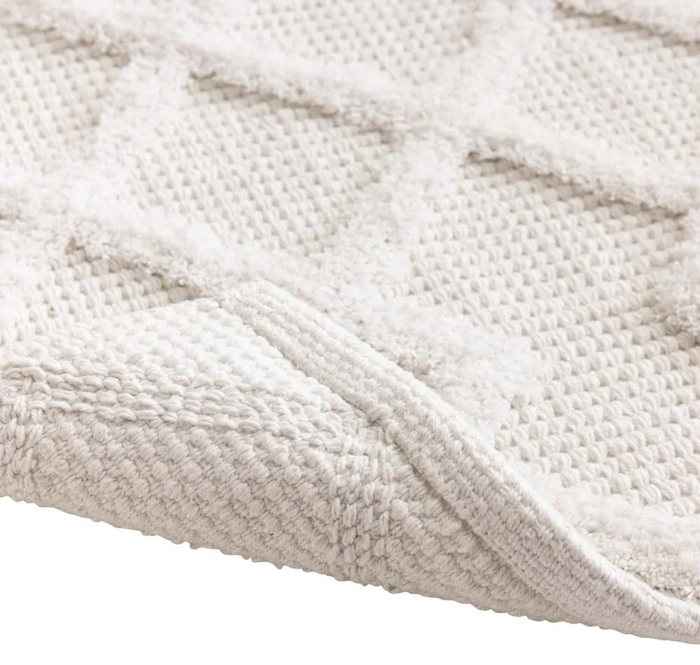 Kremowy dywanik łazienkowy 50x80 cm Otis – douceur d'intérieur