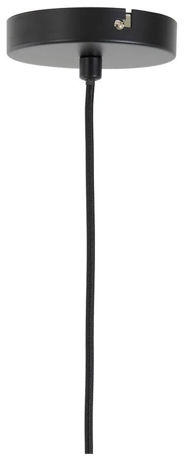 Czarna lampa sufitowa ø 50 cm Plumeria – Light &amp; Living