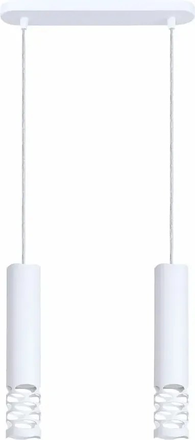 Podwójna biała lampa wisząca K5-E35