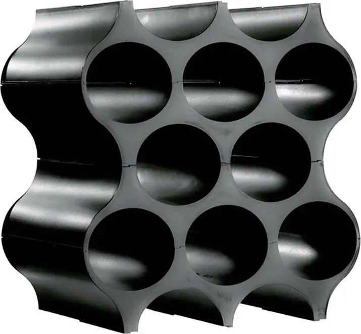 Stojak na wino SET-UP, czarny, Koziol