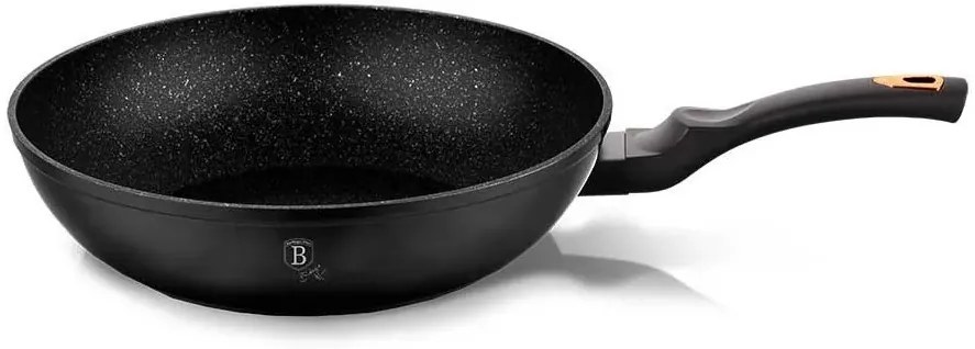 Wok z potrójną powłoką granitową 28cm - Ibrok 6X