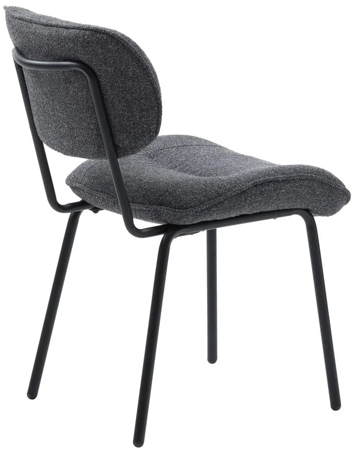 Ciemnoszare krzesło Buffalo – Unique Furniture