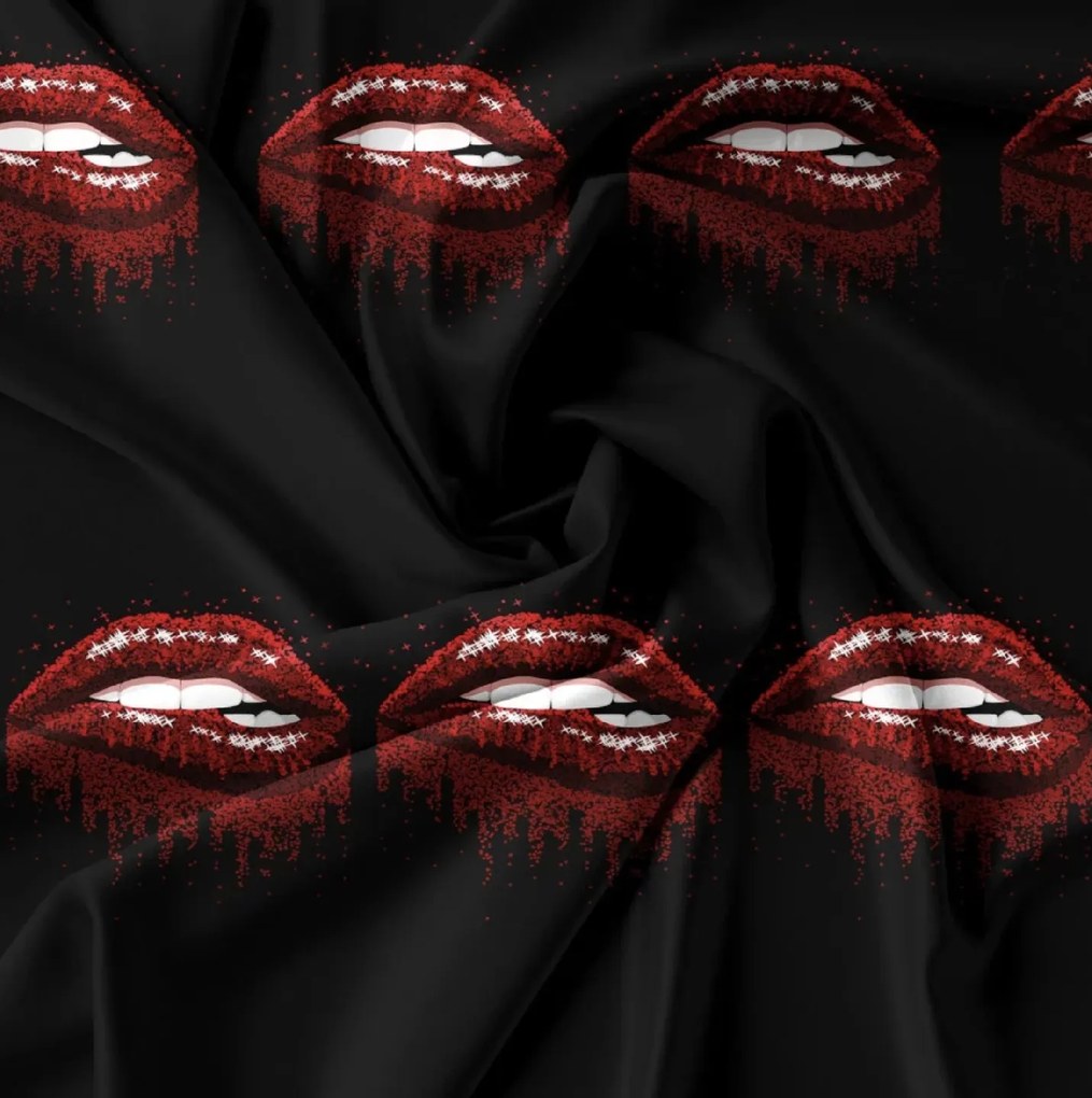 PrzytulneMieszkanie.pl PrzytulneMieszkanie.pl Pościel z mikrofibry ROUGEA czarna Rozmiar pościeli: 70 x 80 cm | 140 x 200 cm