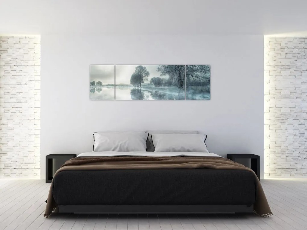 Obraz zimowej natury (170x50 cm)