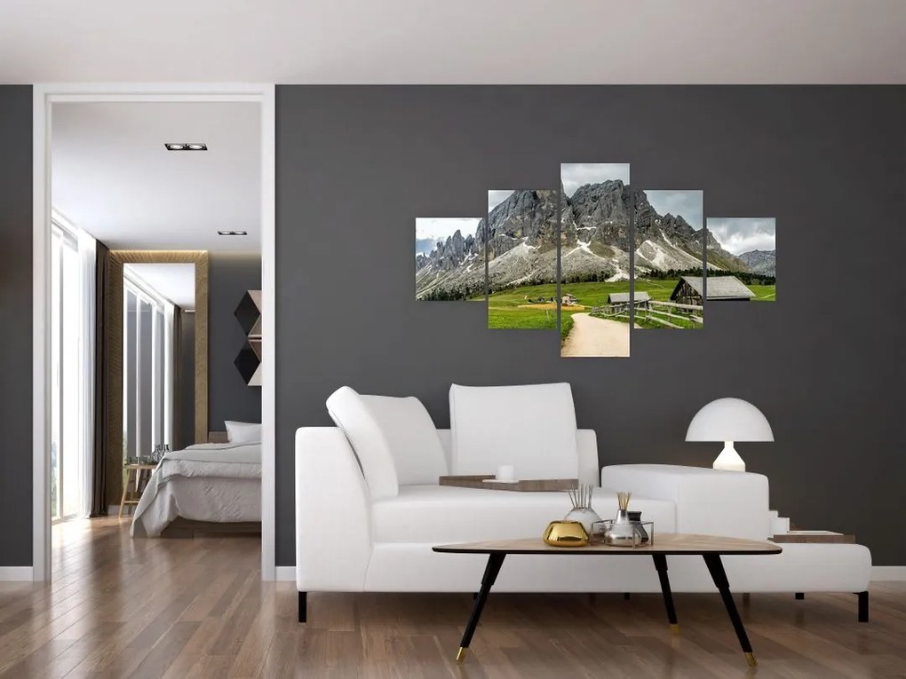 Obraz - W austriackich górach (125x70 cm)