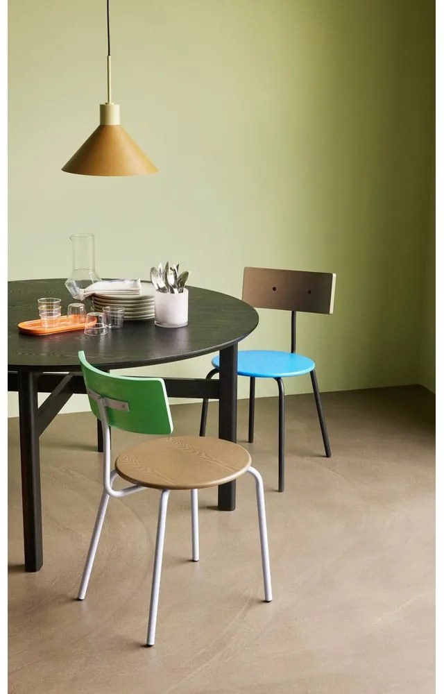 Pomarańczowa lampa wisząca ø 35 cm Crayon – Hübsch