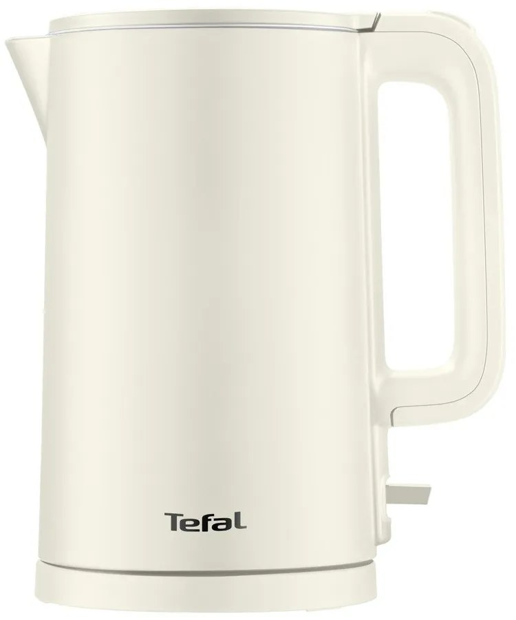 Kremowy czajnik elektryczny 1,5 l Thermo Protect KO140AE0 – Tefal