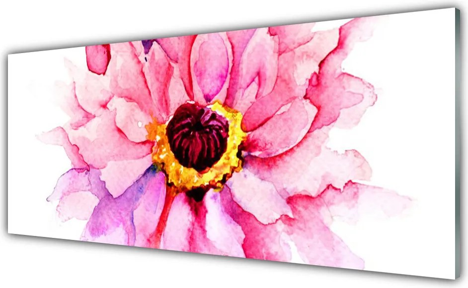 Panel nad blat kuchenny Minimalistyczny Kwiat Na Panelu