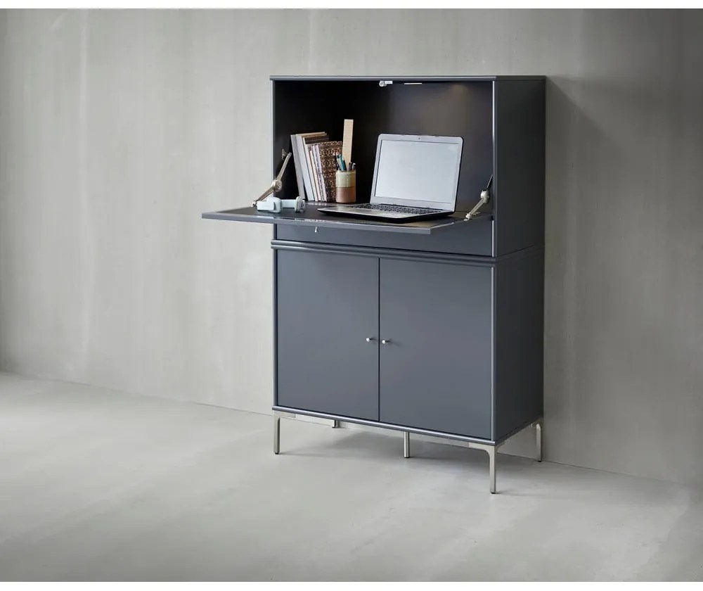 Ciemnoszary barek 89x76 cm Mistral 004 – Hammel Furniture