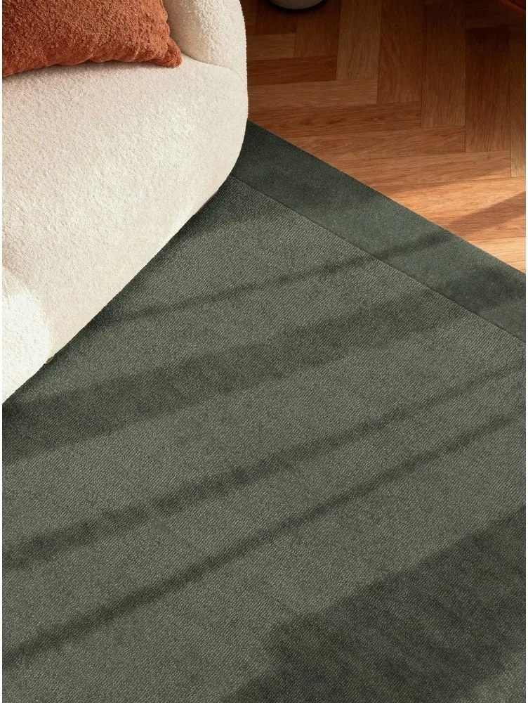 Ciemnozielony dywan z mieszanki wełny tkany ręcznie 160x230 cm Kari – Villeroy&amp;Boch