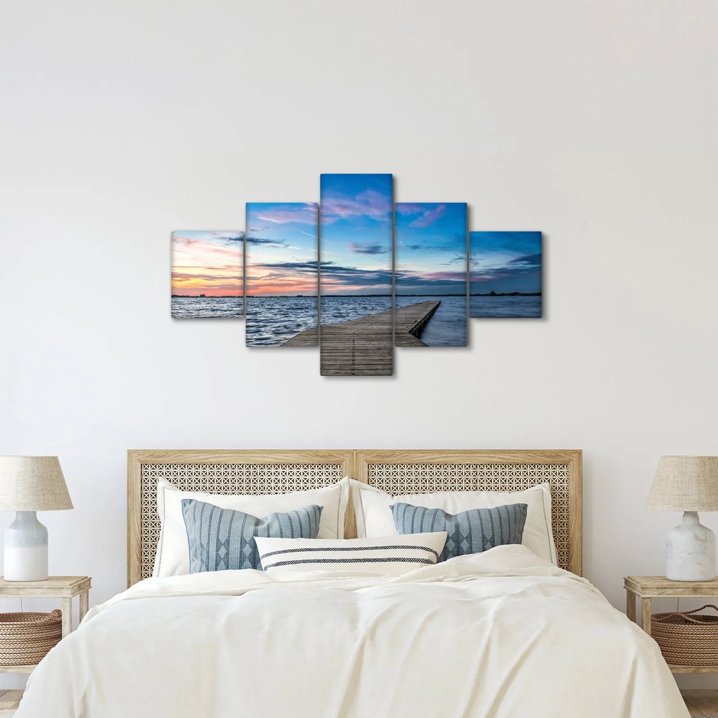 Obraz - Molo (125x70 cm)